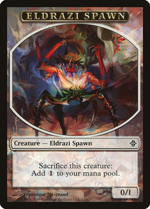 Eldrazi Spawn Token (Meignaud) [Rise of the Eldrazi Tokens]