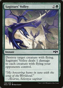 Sagittars' Volley [Ravnica Allegiance]