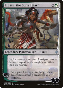 Huatli, the Sun's Heart [War of the Spark]