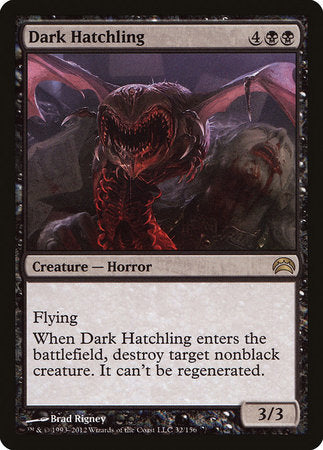 Dark Hatchling [Planechase 2012]