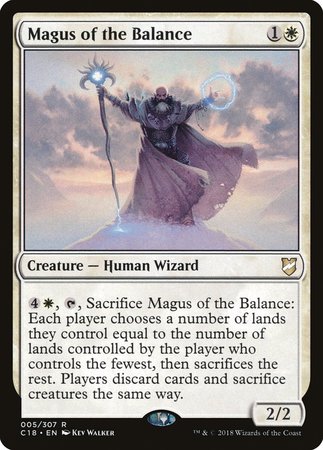 Magus of the Balance [Commander 2018]