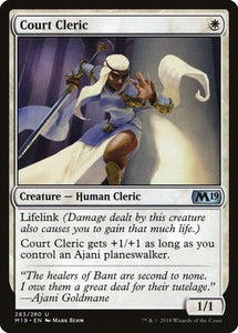 Court Cleric [Core Set 2019]