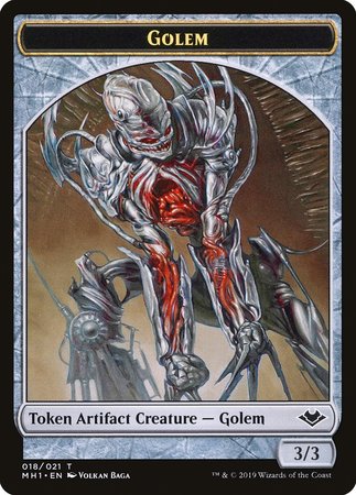 Golem Token (018) [Modern Horizons Tokens]