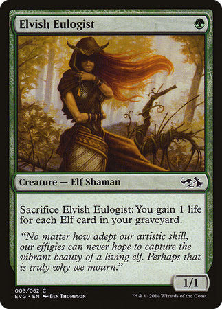 Elvish Eulogist [Duel Decks Anthology: Elves vs. Goblins]