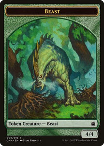 Beast Token (008) [Commander Anthology Tokens]