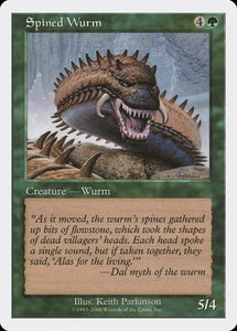 Spined Wurm [Magazine Inserts]