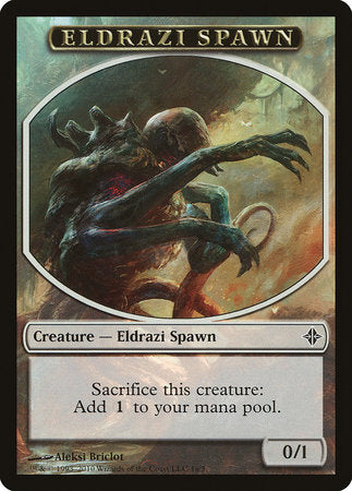 Eldrazi Spawn Token (Briclot) [Rise of the Eldrazi Tokens]