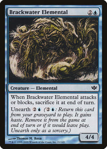 Brackwater Elemental [Conflux]