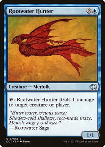 Rootwater Hunter [Duel Decks: Merfolk vs. Goblins]