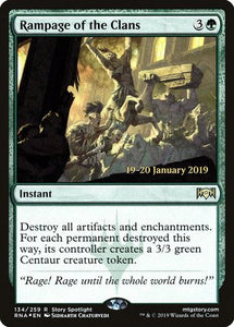 Rampage of the Clans [Ravnica Allegiance Promos]