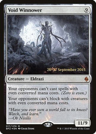 Void Winnower [Battle for Zendikar Promos]