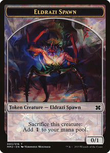 Eldrazi Spawn Token (Meignaud) [Modern Masters 2015 Tokens]