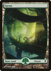 Forest (246) - Full Art [Zendikar]