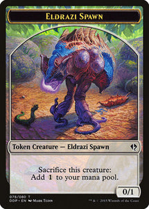 Eldrazi Spawn Token (Mark Tedin) [Duel Decks: Zendikar vs. Eldrazi]