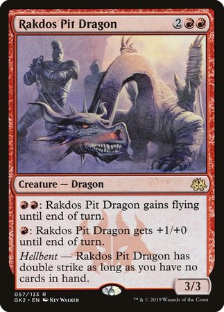 Rakdos Pit Dragon [RNA Guild Kit]