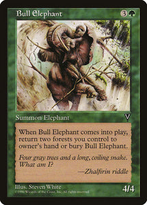 Bull Elephant [Visions]