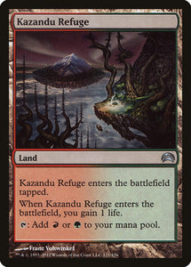 Kazandu Refuge [Planechase 2012]