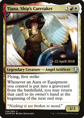 Tiana, Ship's Caretaker [Dominaria Promos]