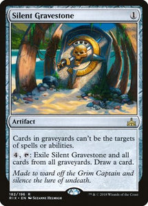 Silent Gravestone [Rivals of Ixalan]