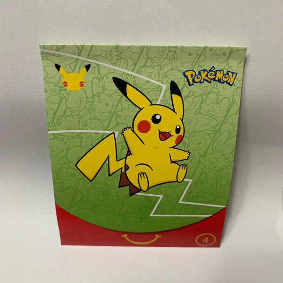 2021 McDonald’s Pokémon Promo Green 4