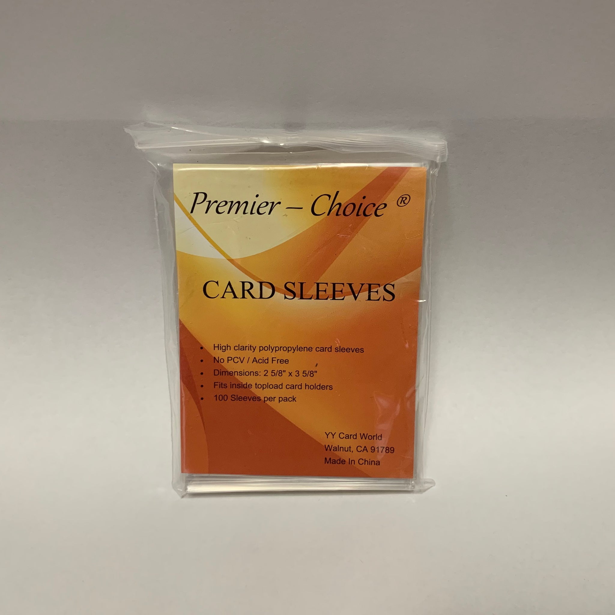 Premier - Choice Card Sleeves 100 count Domino City Gaming Premier - Choice Card Sleeves 100 count Domino City Gaming