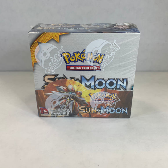2017 Pokemon Sun & Moon Base Set Booster Box Factor Sealed Domino City Gaming 2017 Pokemon Sun & Moon Base Set Booster Box Factor Sealed Domino City Gaming
