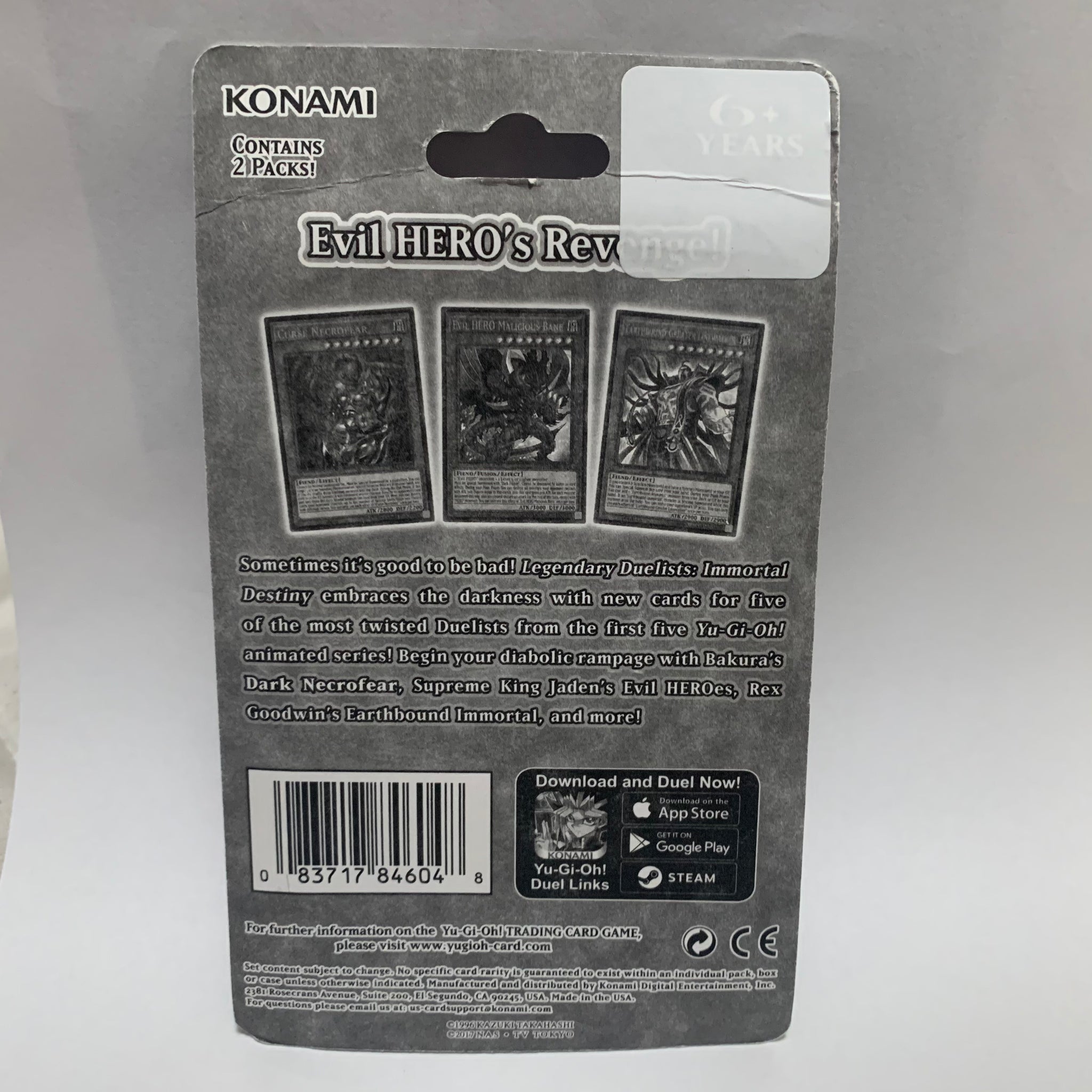 YU-GI-OH! LEGENDARY DUELIST IMMORTAL DESTINY 1ST EDITION LED5-EN BLIST –  Domino City Gaming
