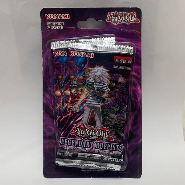 YU-GI-OH! LEGENDARY DUELIST IMMORTAL DESTINY 1ST EDITION LED5-EN BLIST Domino City Gaming YU-GI-OH! LEGENDARY DUELIST IMMORTAL DESTINY 1ST EDITION LED5-EN BLIST Domino City Gaming