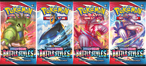 Battle Styles Booster Pack live pack opening
